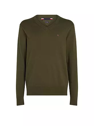 TOMMY HILFIGER | Pull-over | olive